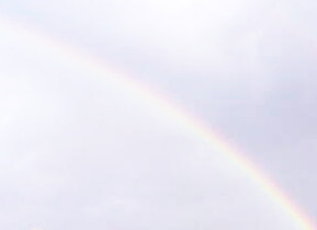 Bild von einem Regenbogen