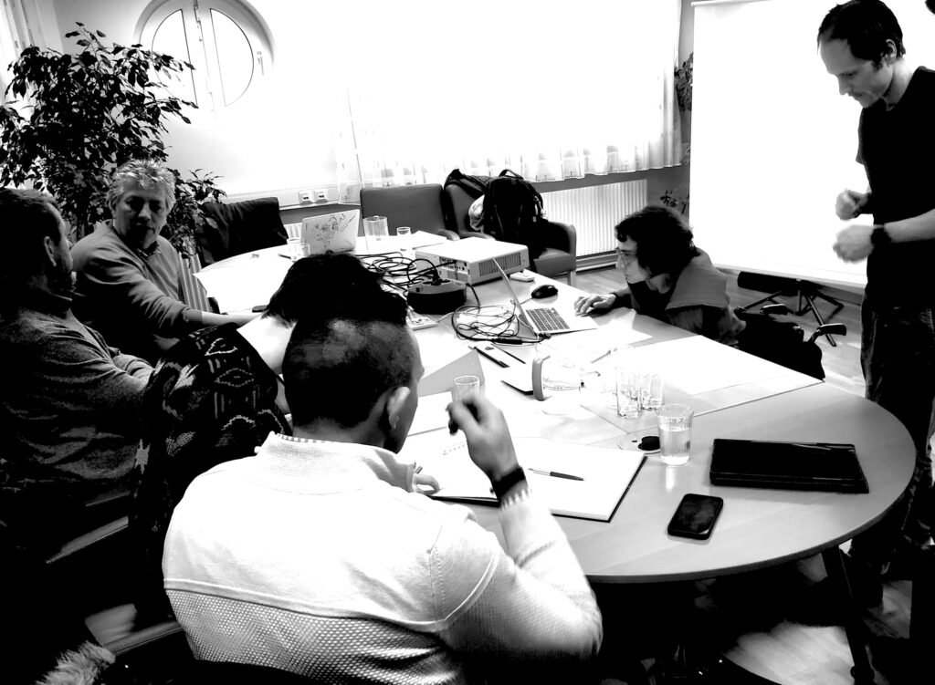 Konsulent:innen und PLanet 10 beim WS